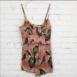 Urban Outfitters/Kimchi Blue Leaf Romper